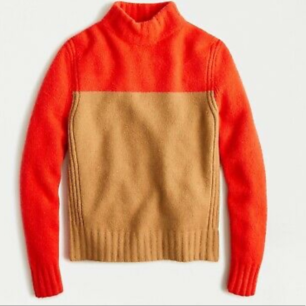J. Crew Colorblock Sweater
